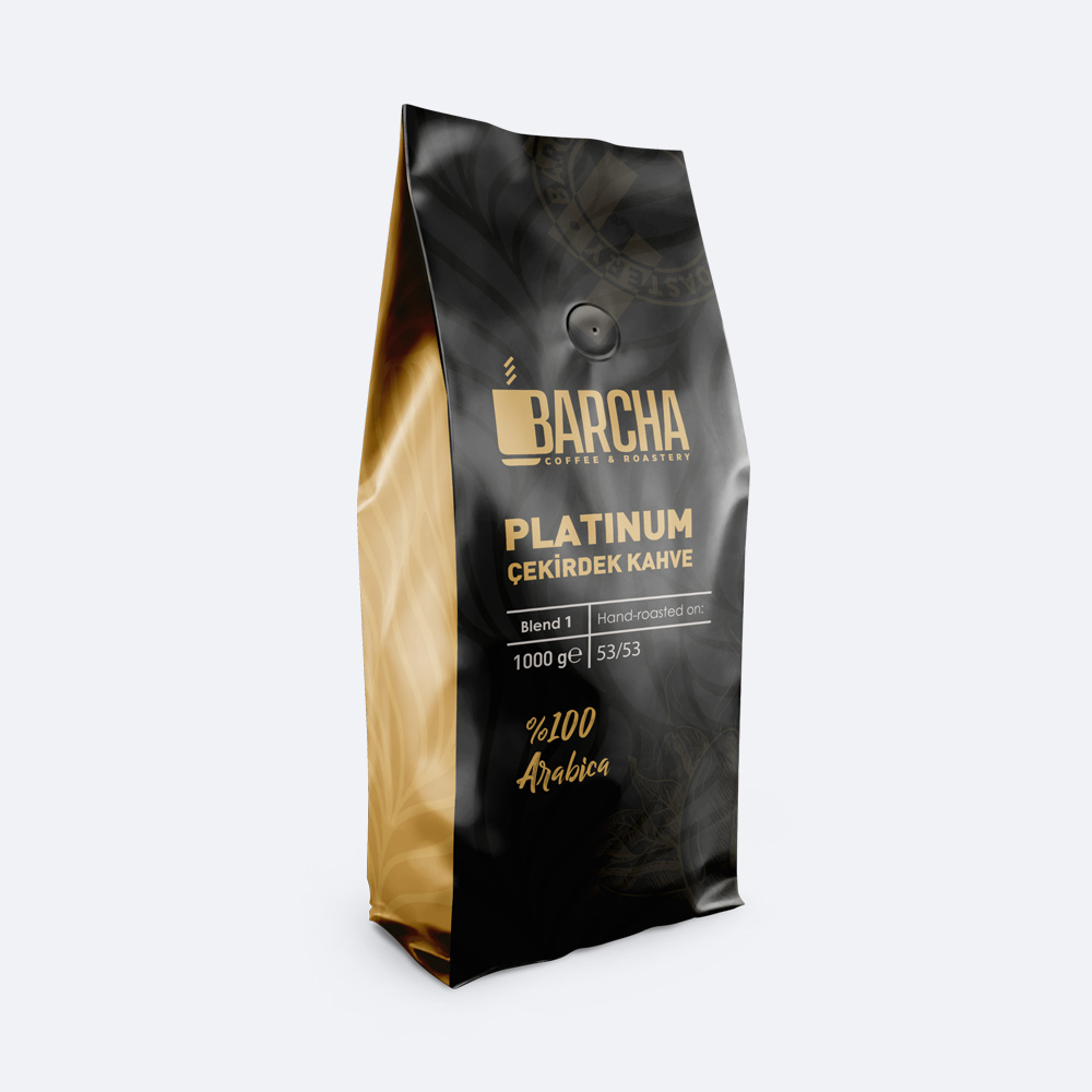 Barcha Platinum Espresso Çekirdek Kahve 1 Kg